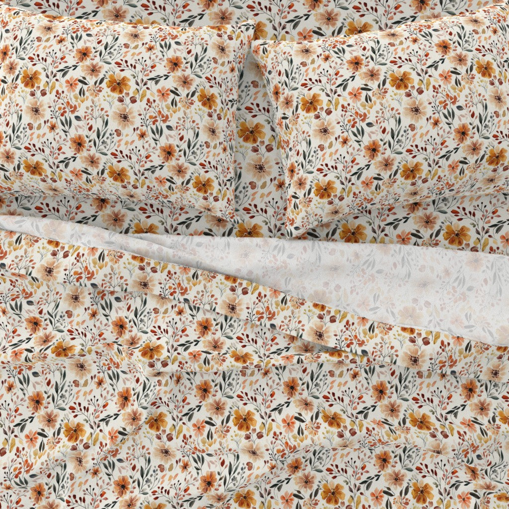 Fall Botanical Premium Italian Sheet Set
