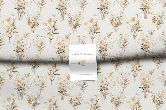 Fall Botanical Fabric