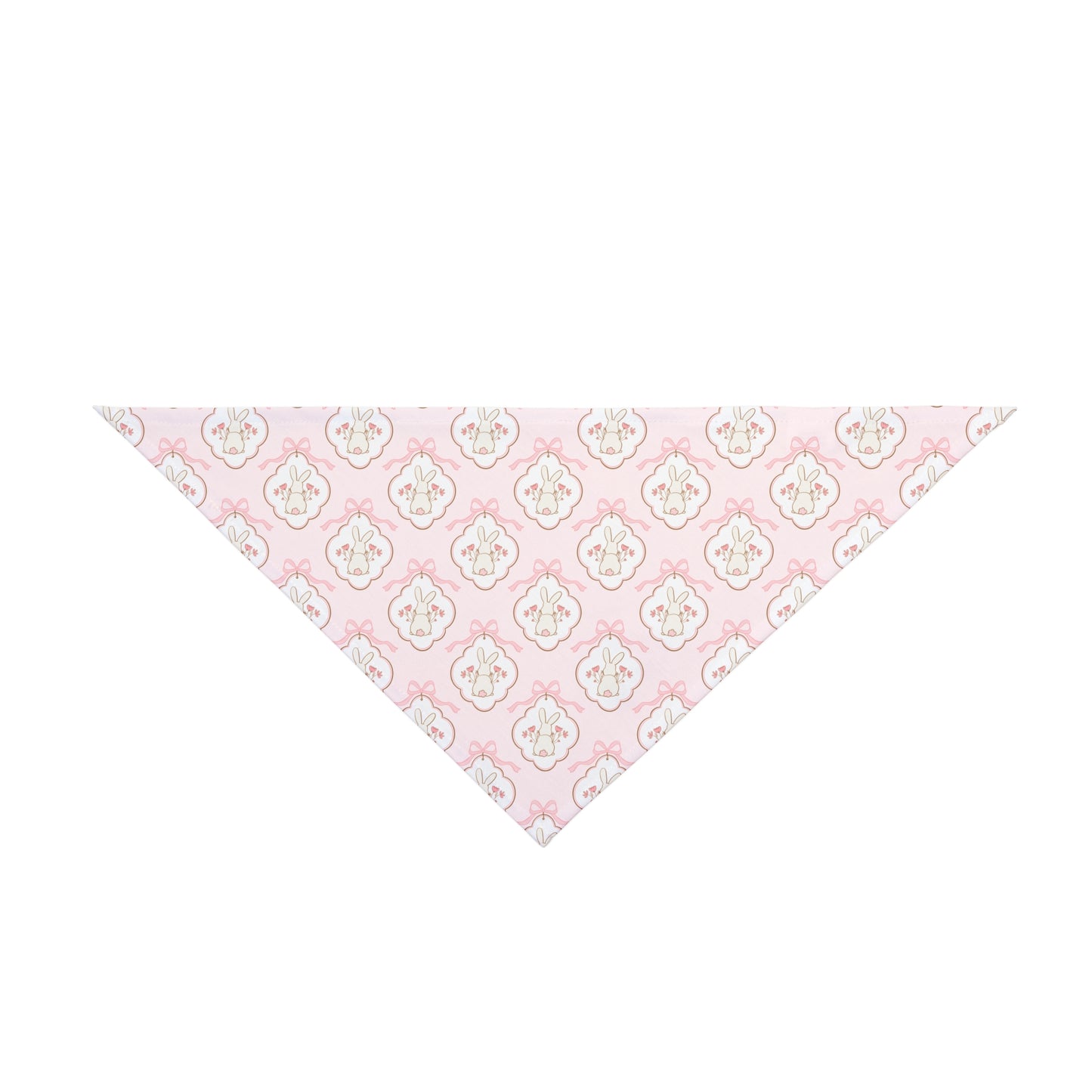 Easter Pink Coquette Dog Bandana