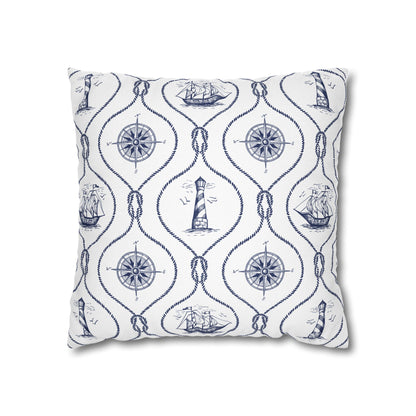 Nautical Summer Pillow Cover