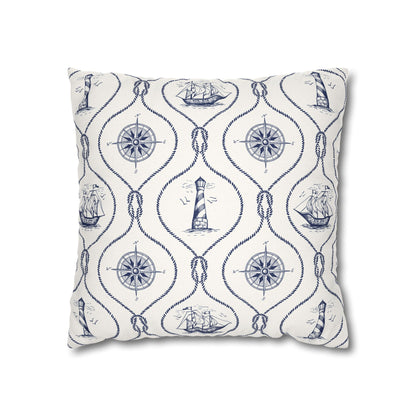 Nautical Summer Pillow Cover, Summer Home Decor, Boat House, Beach House, Marina