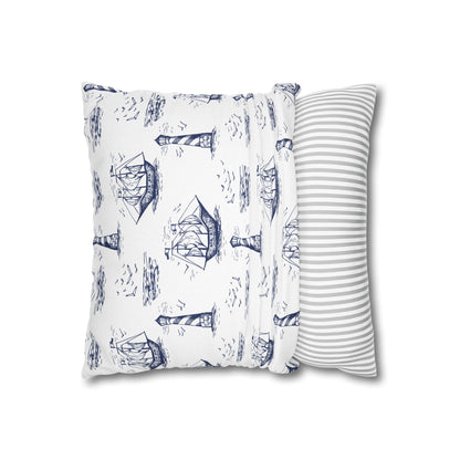 Nautical Summer Pillow Cover
