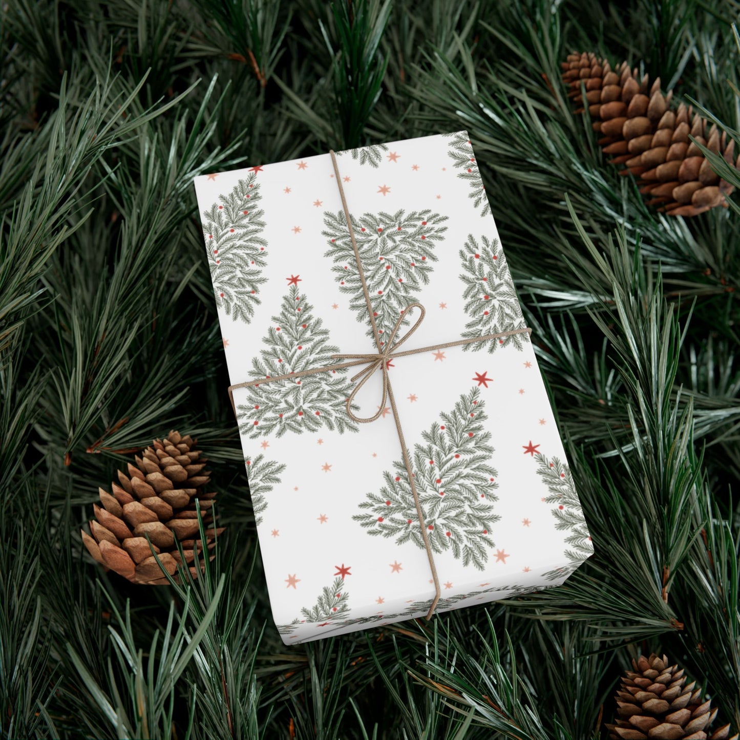 Christmas Tree Wrapping Paper