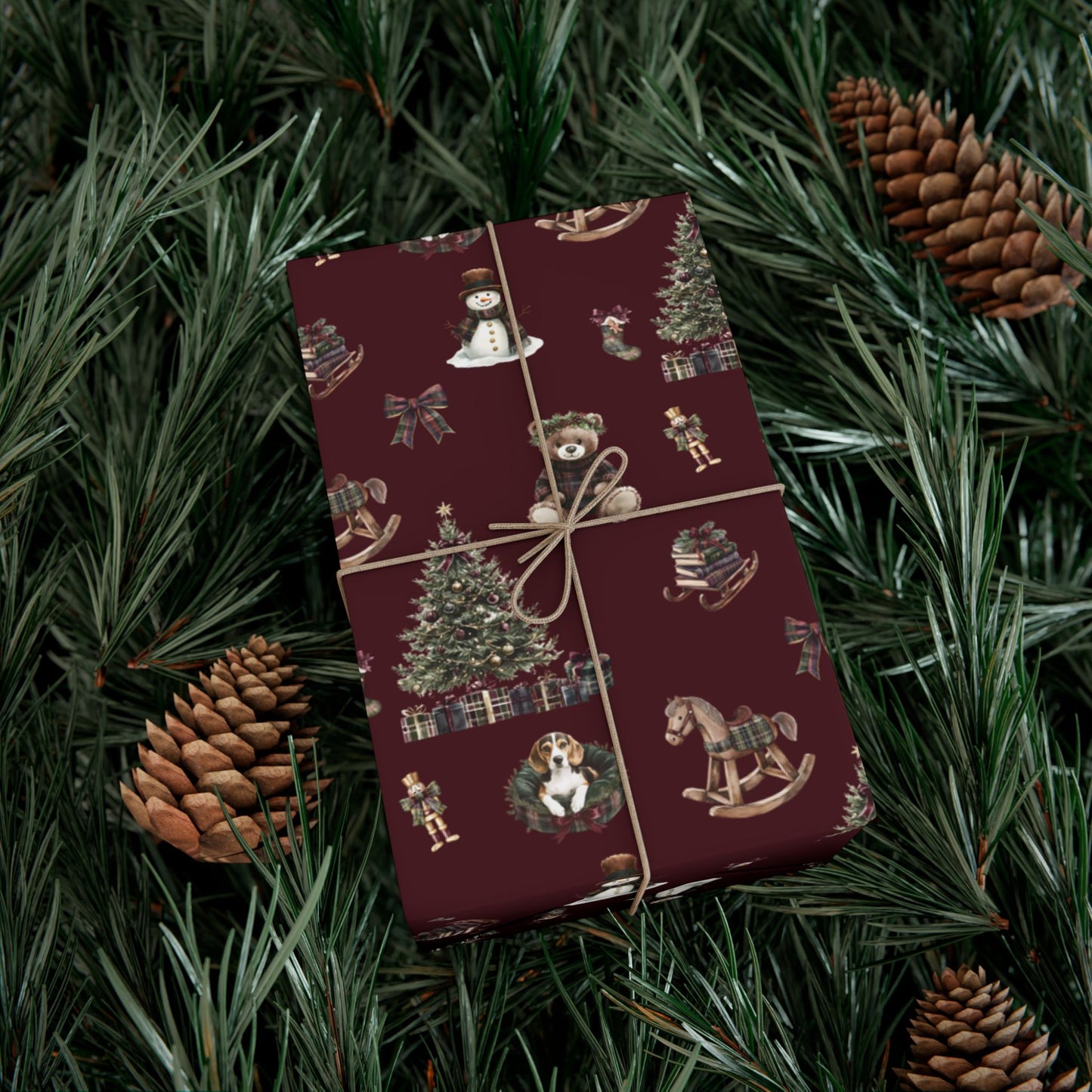 Ralph Lauren Children's Christmas, Tartan Plaid Wrapping