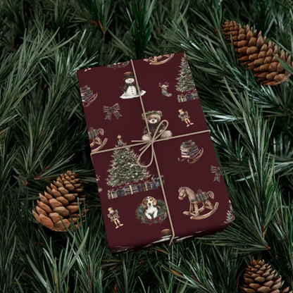 Ralph Lauren Children's Christmas, Tartan Plaid Wrapping