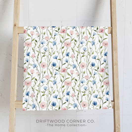 Floral Spring Hand Towel