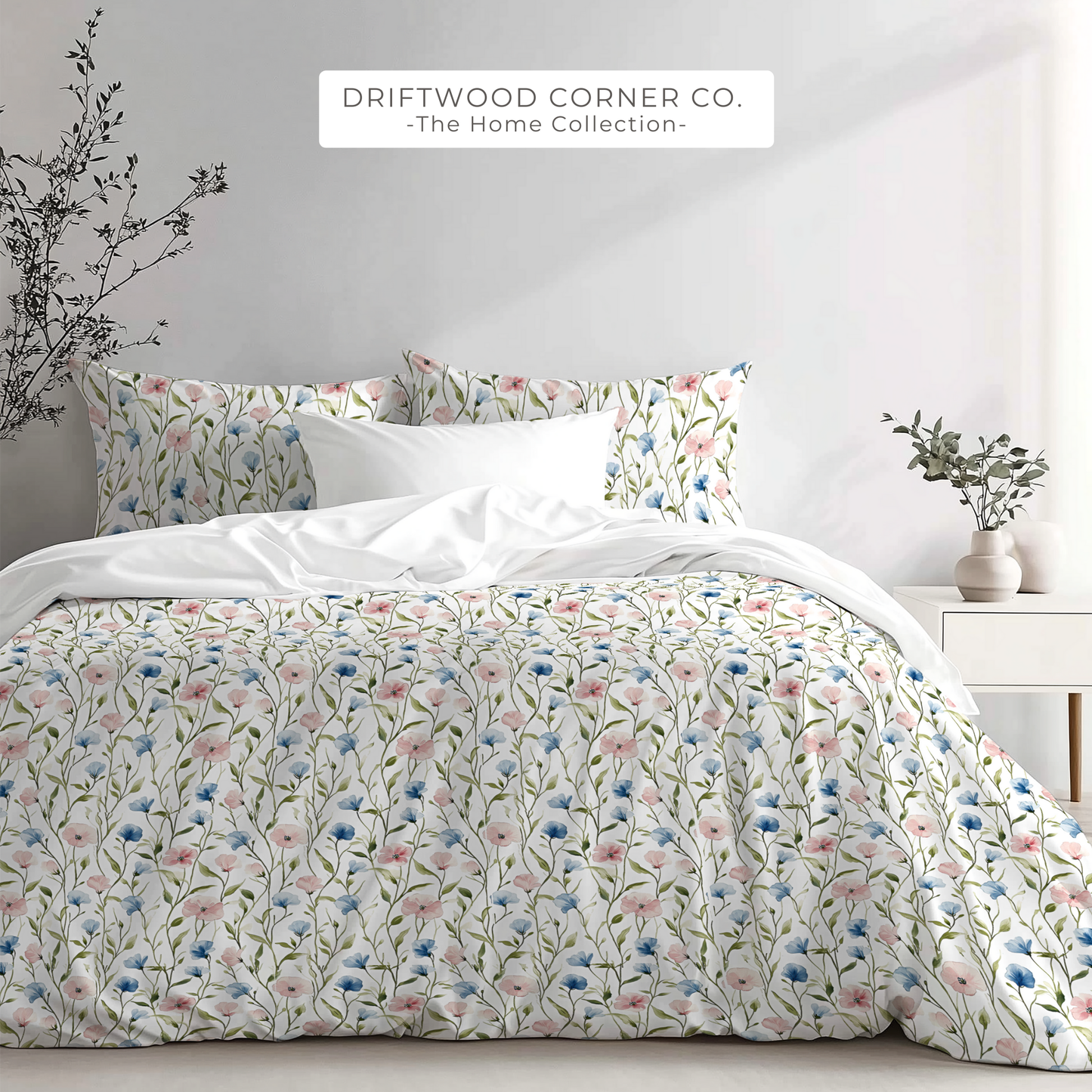 Spring Floral Duvet Cover