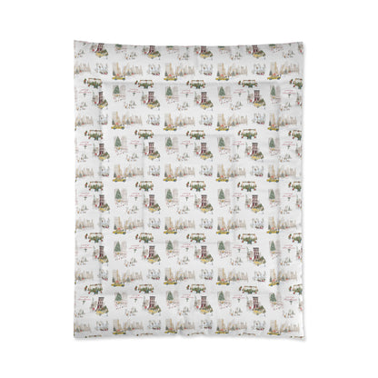 NYC Christmas Comforter