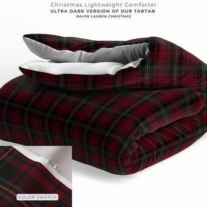 Darker Version of Our Ralph Lauren Christmas Tartan Comforter