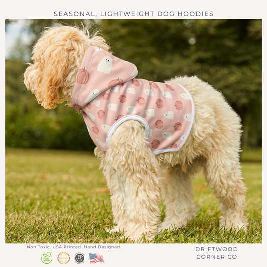 Ghostly Dog Halloween Hoodie