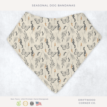 Fall Floral Dog Bandana