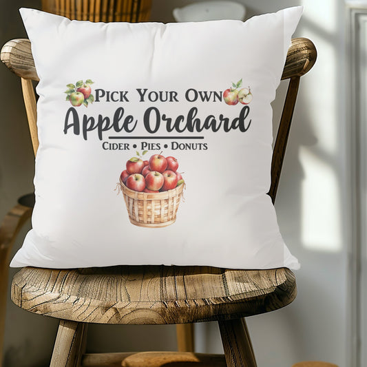 Fall Apple Orchard Pillow Cover