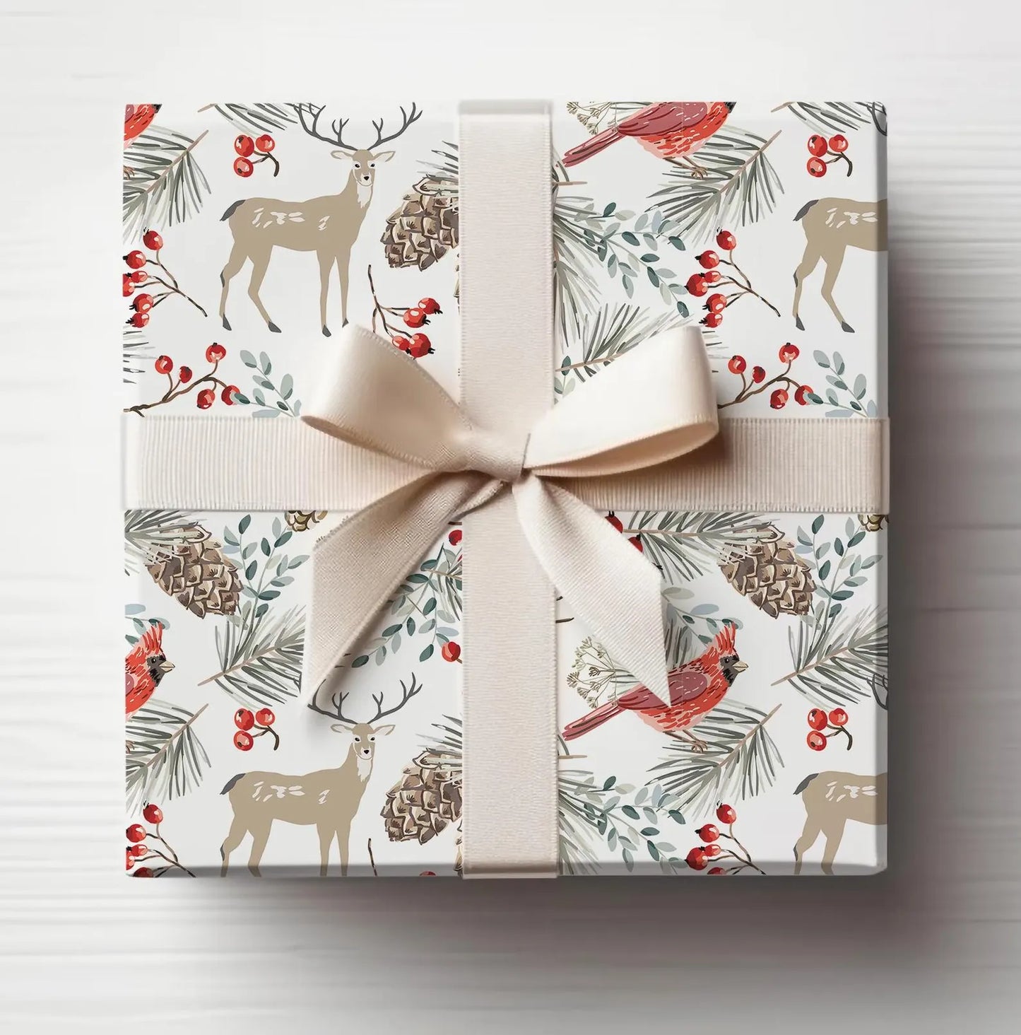 Winter Woods Christmas Wrapping Paper