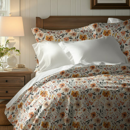 Botanical Fall Premium Italian Duvet Cover