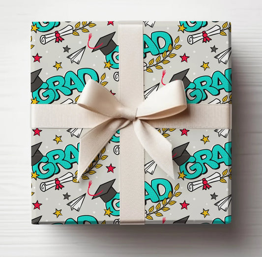 Graduation Wrapping Paper