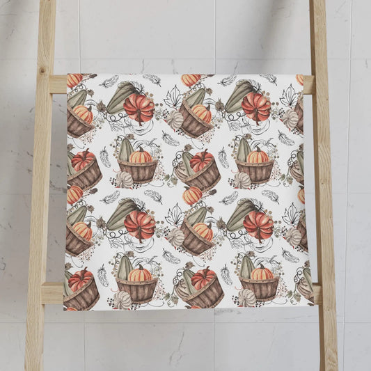 Harvest Baskets Fall Hand Towel