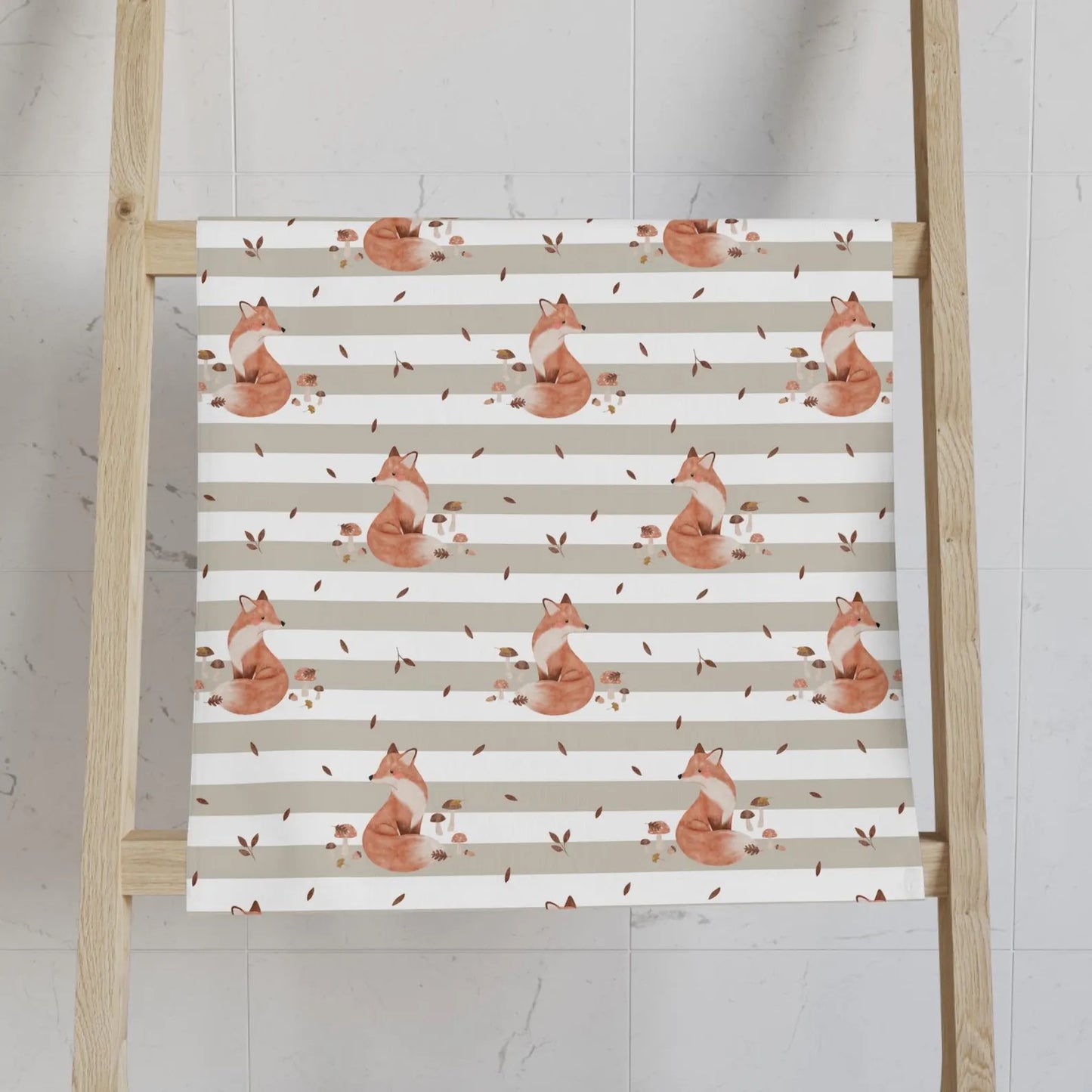 Fall Fox Hand Towel