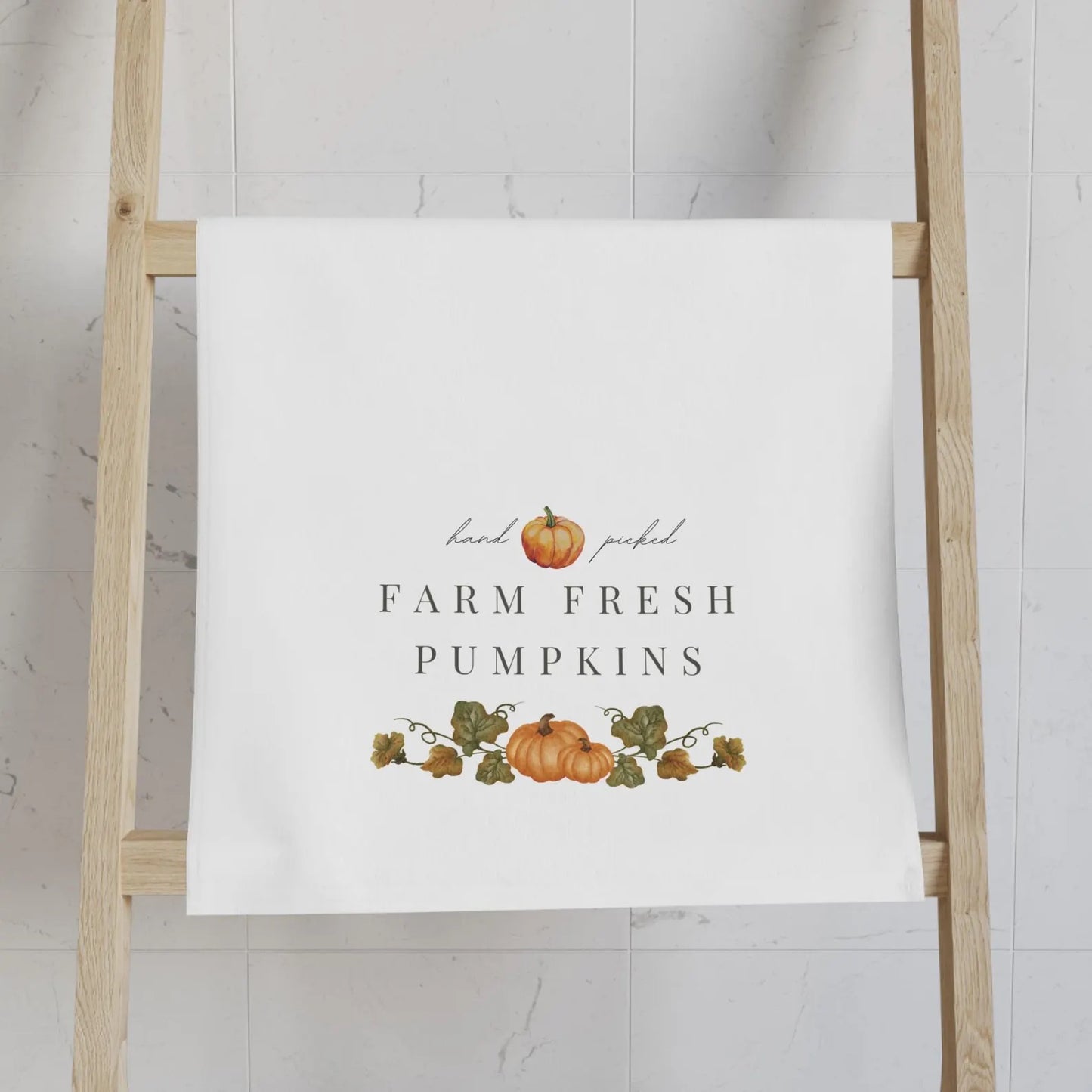 Farm Fresh Bouquet Fall Hand Towel