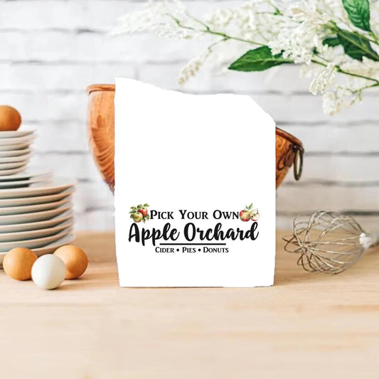 Apple Orchard Fall Harvest Hand Towel