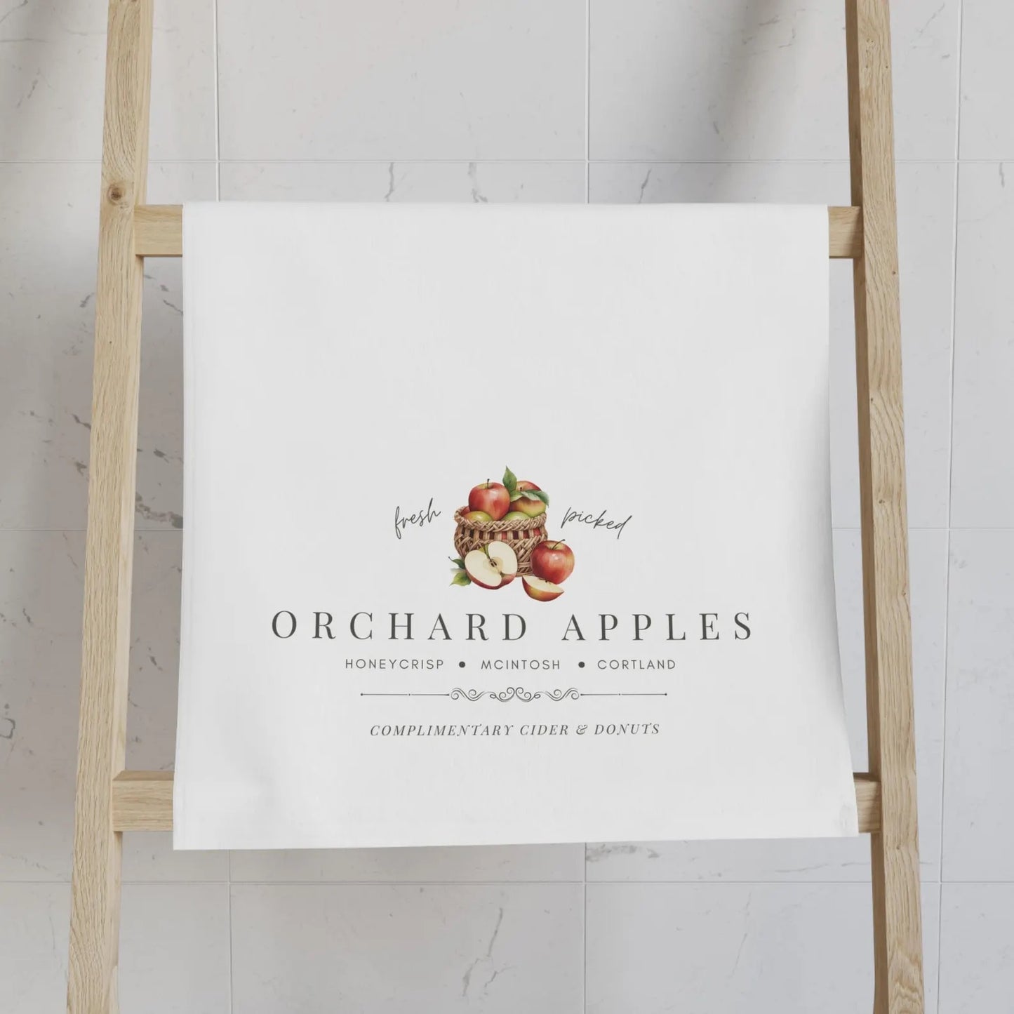 Apple Orchard Fall Towel