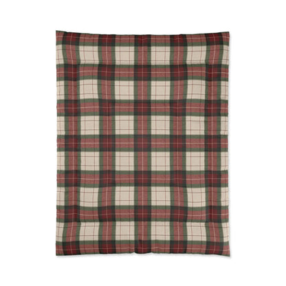 Classic Christmas Tartan Comforter
