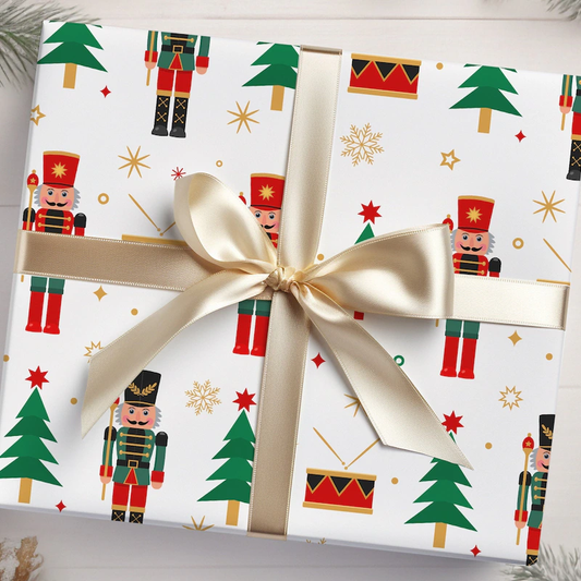 Nutcracker Christmas Wrapping Paper