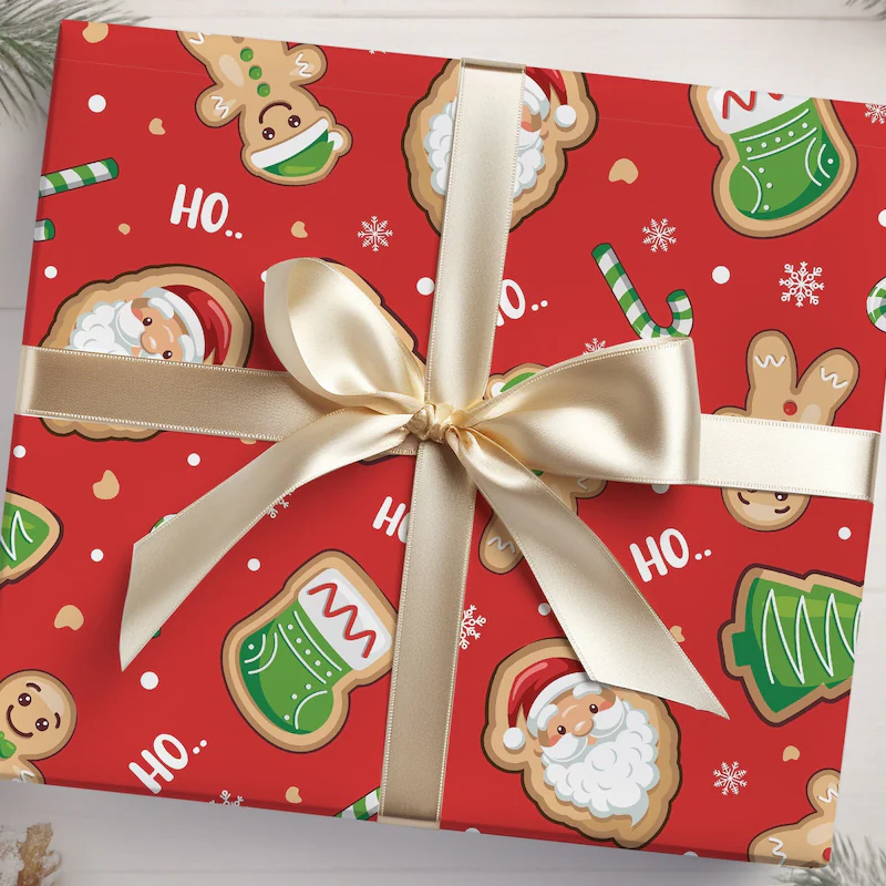 Christmas Cookie Wrapping Paper