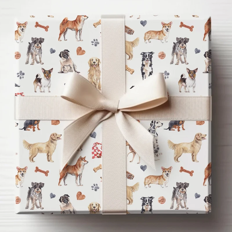 Dog Wrapping Paper