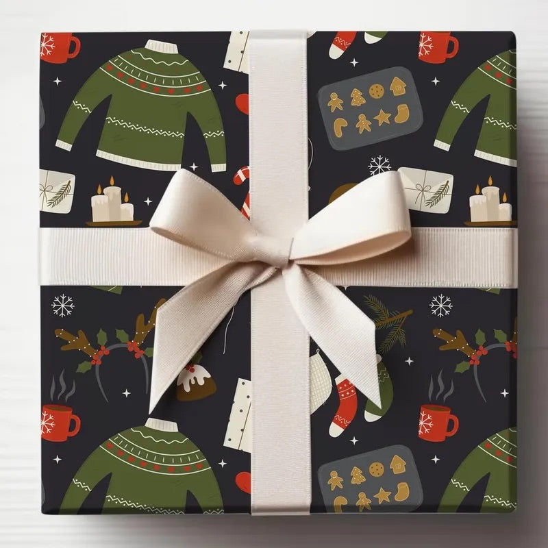 Men's Christmas Wrapping Paper