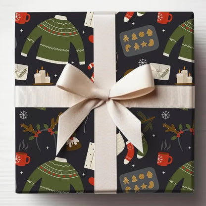Men's Christmas Wrapping Paper