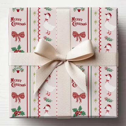 Christmas Goose Wrapping