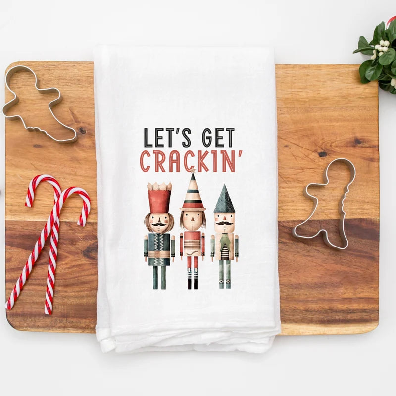 Nutcracker Christmas Hand Towel