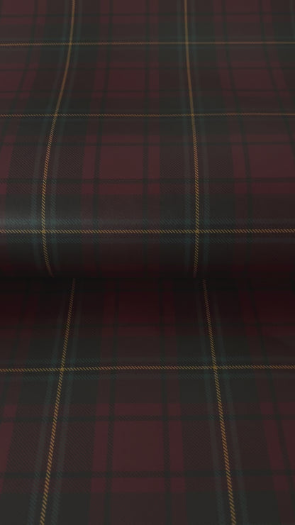 Ralph Lauren Inspired Christmas, Tartan Plaid Wrapping